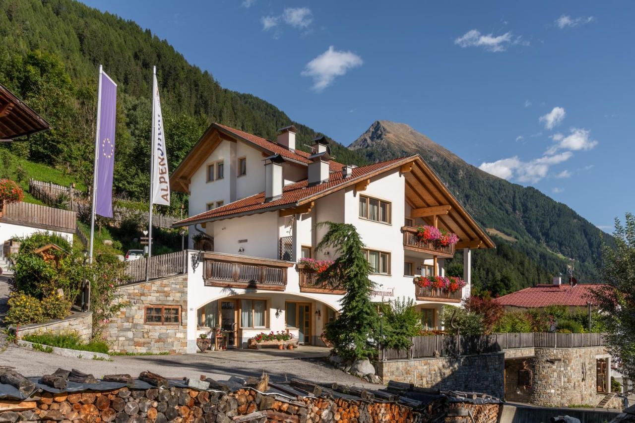 Ferienwohnung Haus Alpenjuval Pfunders Exterior foto